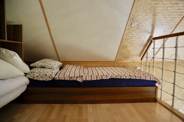 Schlafraum Badehaus Bottighofen