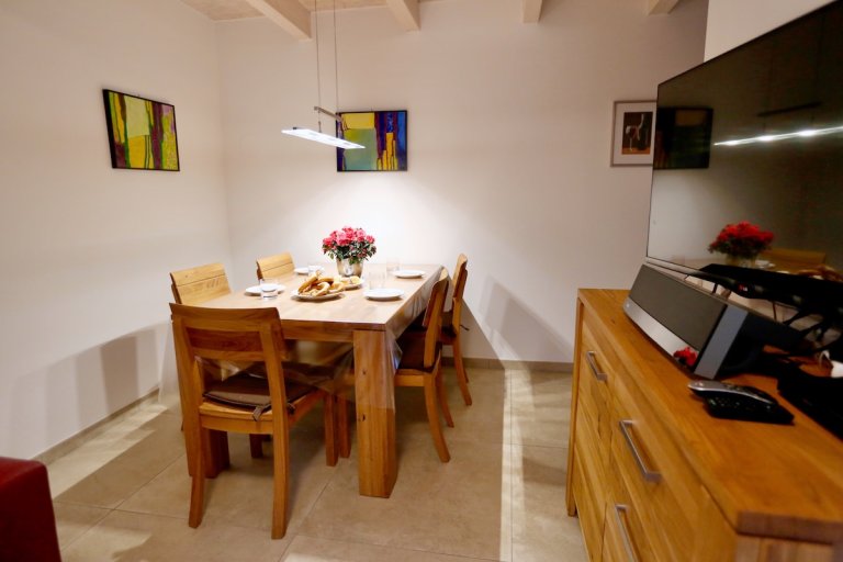 Wohnzimmer, Ferienhaus „Am Alten Stiftshof“