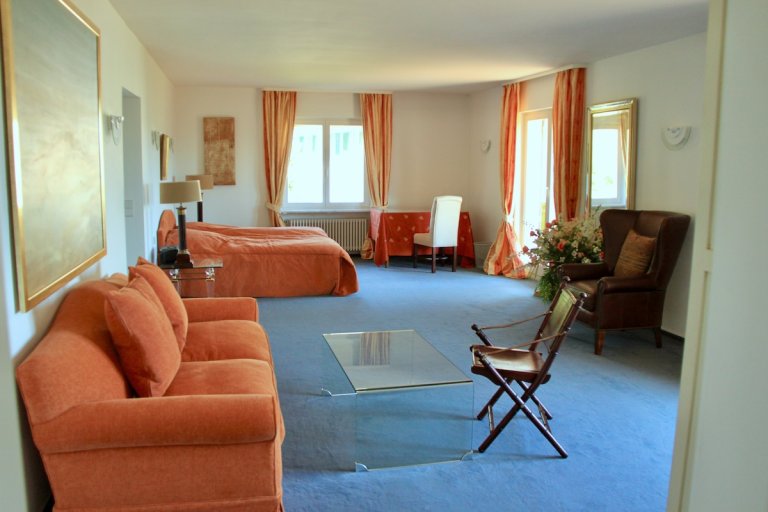 Schlafzimmer Ferienvilla Stutengarten