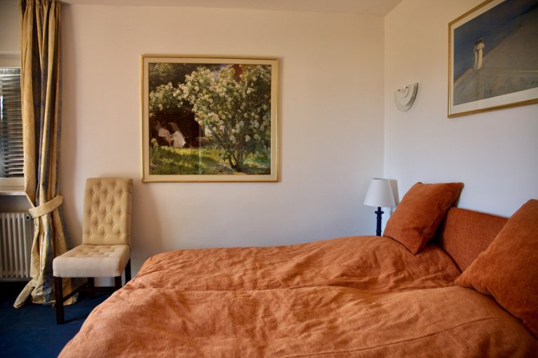 Schlafzimmer Ferienvilla Stutengarten