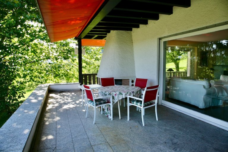 Terrasse Ferienvilla Stutengarten