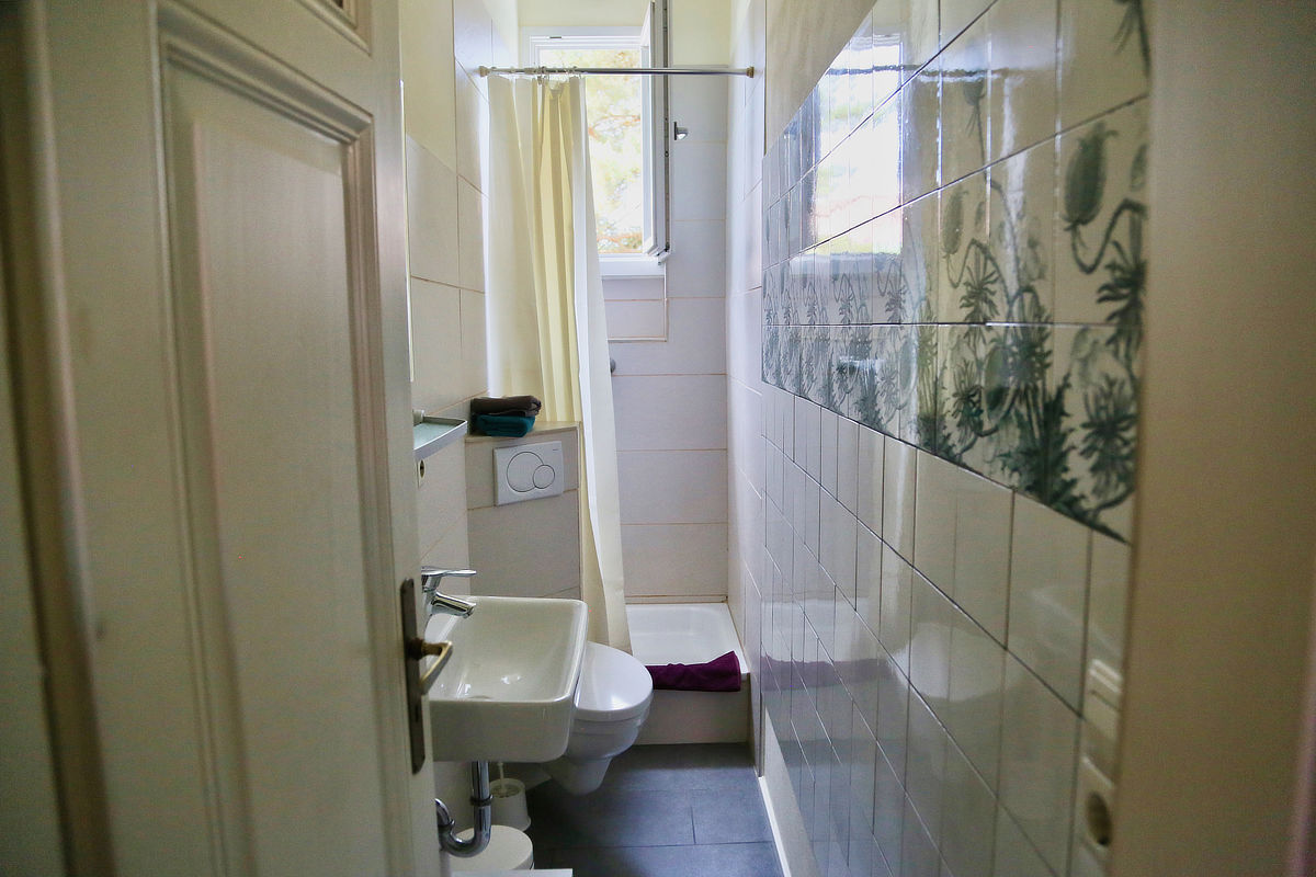 Ferienwohnung Ana in Konstanz, direkt am Bodensee, Bad