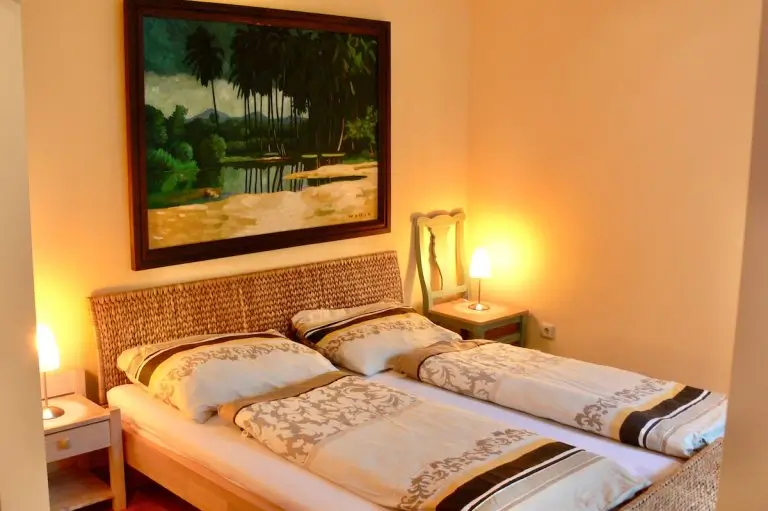 Schlafzimmer Ferienhaus "Am Berg"