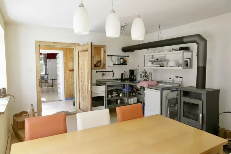 Küche Ferienhaus "Blaues Haus"