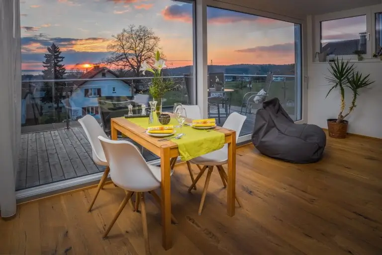 Wohnküche, Fewo Seeblick