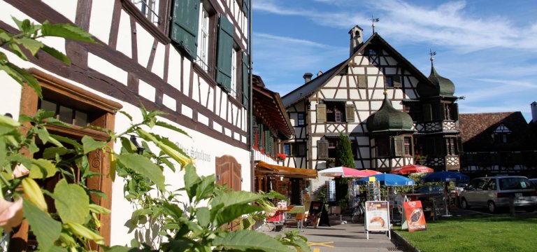 Fachwerkhäuser in Gottlieben