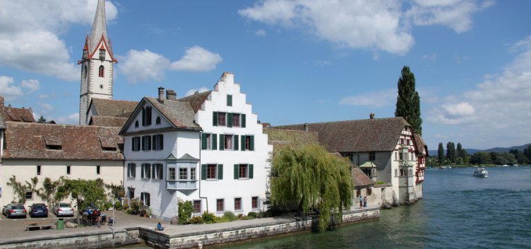 Blick auf Stein am Rhein