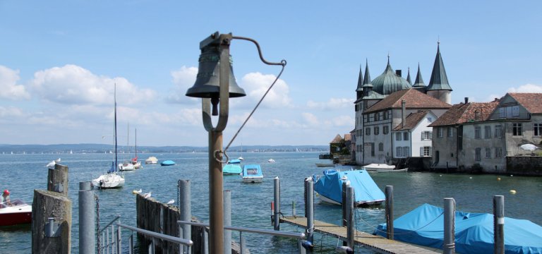 Blick auf Steckborn und See