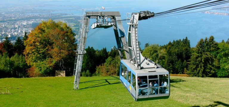 Pfänderbahn und Bodensee
