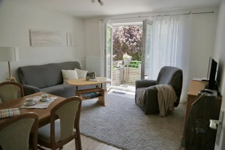 Wohnzimmer Ferienhaus Bohlingen