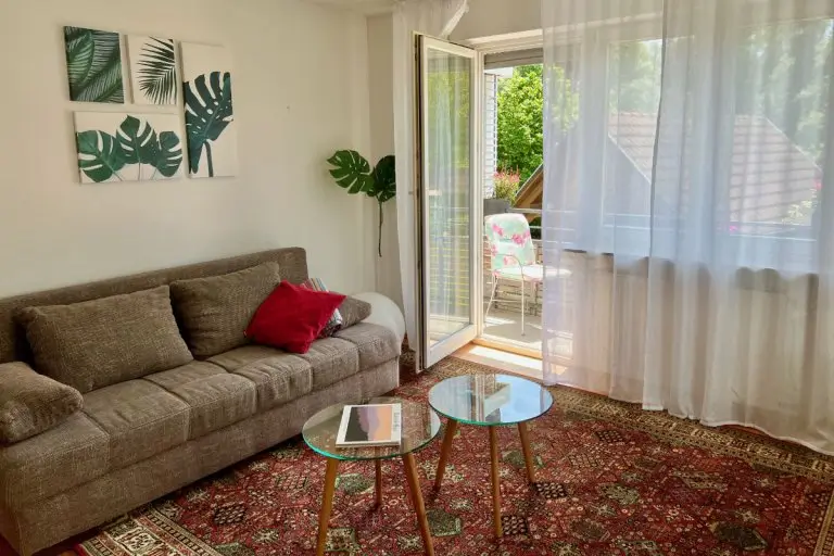 Wohnzimmer Fewo Bohlingen