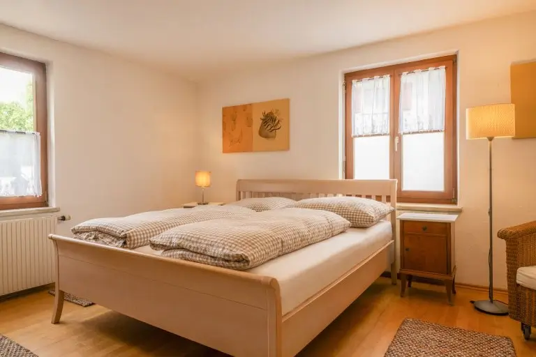 Schlafzimmer Fewo Helgis Heimat