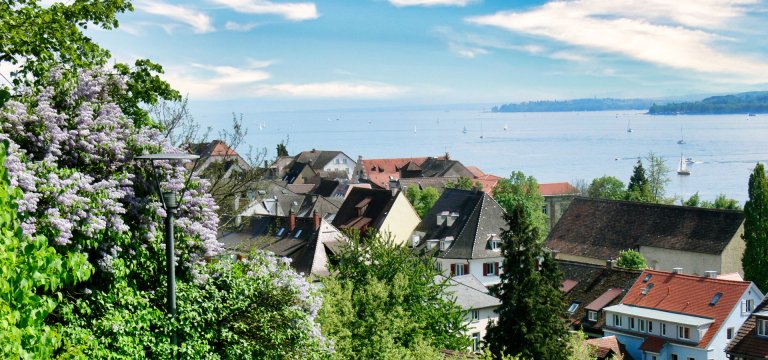 Urlaub in Überlingen 7 Überlingen mit Blick auf den Bodensee